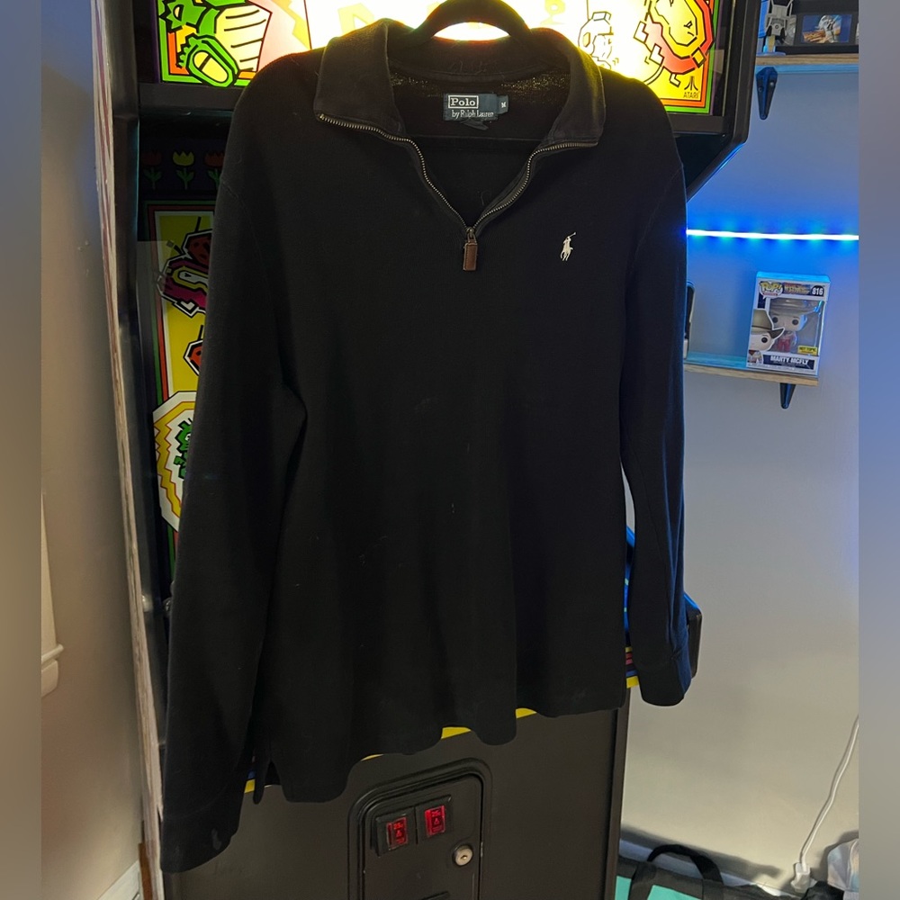 Ralph Lauren Polo Estate-Rib Quarter-Zip Pullover
